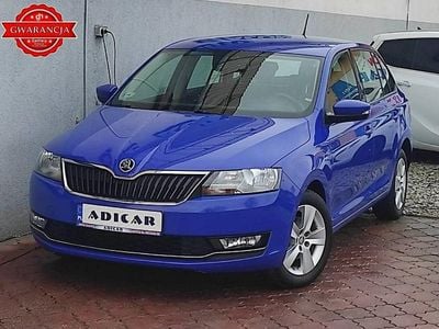 Używany Skoda Rapid 95 KM (69 kW) 2018 Niebieski Hatchback