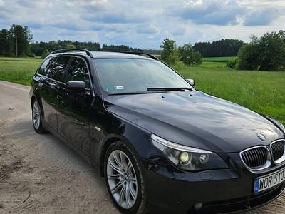 Czarny Używany 2005 BMW 535 Kombi | 21 900 zł