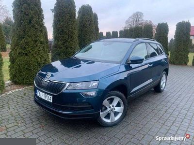 używany Skoda Karoq 1.6TDI 115KM 2019r aktywny tempomat BEZWYPADKOWY