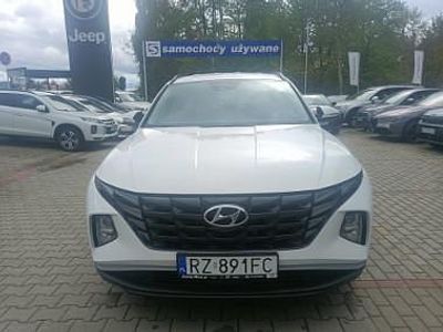 Biały Używany 2023 Hyundai Tucson SUV | 109 900 zł (Dość drogi)