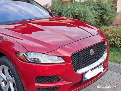 Używany Jaguar F-Pace 2018 Czerwony SUV