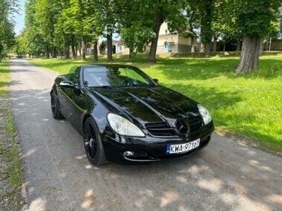 Czarny Używany 2005 Mercedes SLK350 Kabriolet | 44 500 zł
