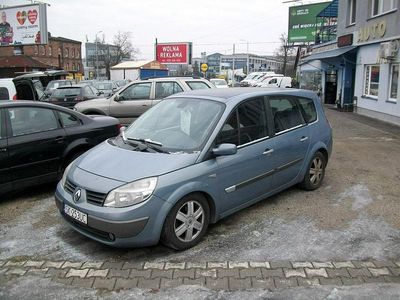 Niebieski Używany 2005 Renault Grand Scénic II Minivan | 3900 zł