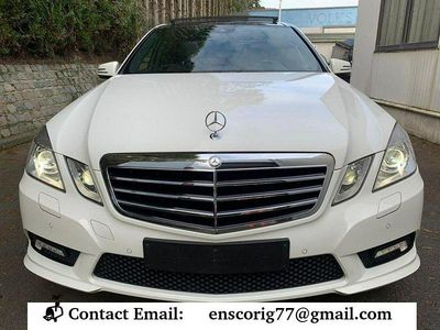 Używany Mercedes E220 163 KM (119 kW) 2011 Biały (metalik) Sedan/Limuzyna