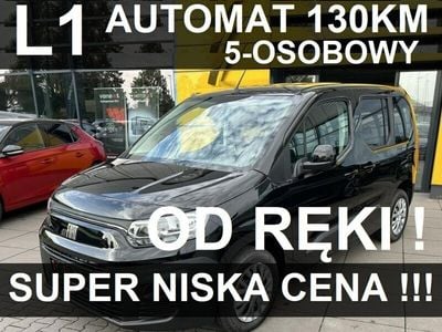 Czarny Używany 2024 Fiat Doblò Minivan | 119 130 zł