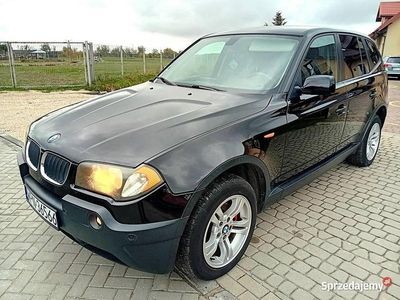 Czarny Używany 2005 BMW X3 SUV | 18 900 zł (Uczciwa cena)