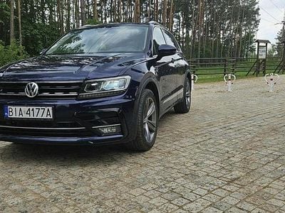 Niebieski Używany 2017 VW Tiguan R-line SUV | 120 000 zł