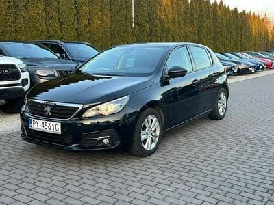 Czarny Używany 2021 Peugeot 308 Hatchback | 31 900 zł (Super Cena)