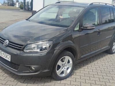 Szary Używany 2014 VW Touran Cross Minivan | 44 000 zł