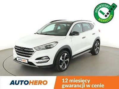 Biały Używany 2018 Hyundai Tucson Premium SUV | 70 800 zł (Uczciwa cena)