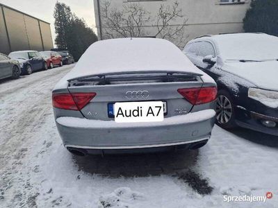 używany Audi A7 2013 3.0 B. uszkodzony silnik