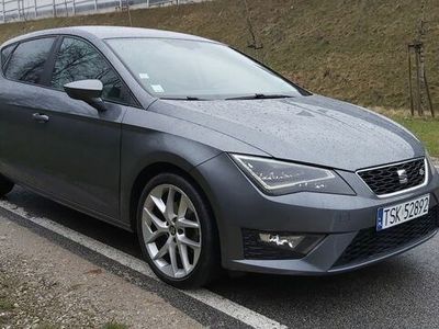 używany Seat Leon 2,0TDI FR 150KM 2014r Navi climatronic opłacony