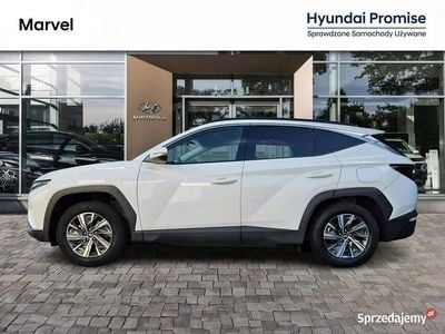 Biały (metalik) Używany 2024 Hyundai Tucson SUV | 101 900 zł (Uczciwa cena)