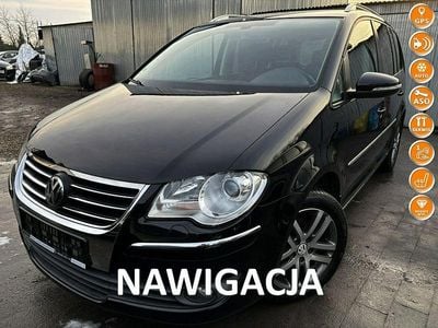 Czarny Używany 2010 VW Touran Highline Minivan | 18 899 zł (Super Cena)