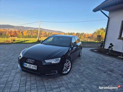 Czarny Używany 2016 Audi A4 S-Line Kombi | 65 000 zł (Dość drogi)