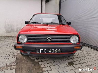 używany VW Golf II 1.6 Benzyna Niski przebieg CZARNE TABLICE