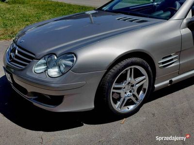 Używany Mercedes SL500 AMG 2006 Srebrny Kabriolet