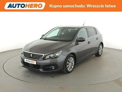 Szary Używany 2018 Peugeot 308 Allure Hatchback | 42 900 zł (Dobra cena)