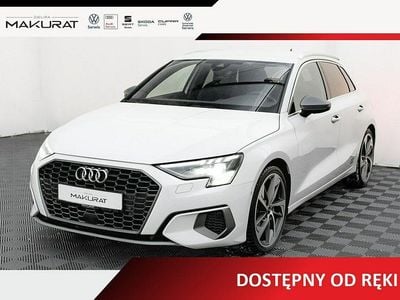 Biały Używany 2021 Audi A3 Ambiente Hatchback | 85 810 zł (Uczciwa cena)