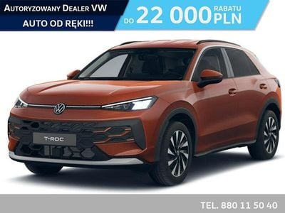 Czerwony (metalik) Nowe 2025 VW T-Roc SUV | 133 920 zł (Uczciwa cena)