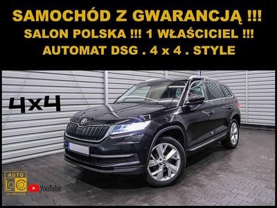Używany Skoda Kodiaq 150 KM (110 kW) 2020 Czarny (metalik) SUV