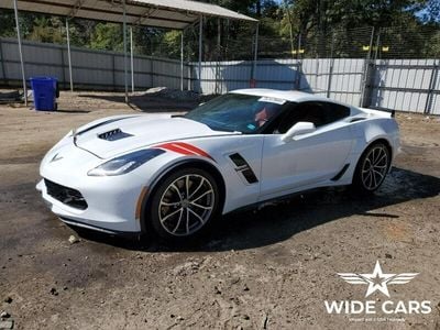 Biały (metalik) Używany 2017 Chevrolet Corvette Coupe | 89 900 zł