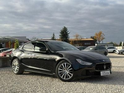 Używany Maserati Ghibli 330 KM (242 kW) 2015 Czarny (metalik) Sedan/Limuzyna