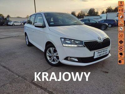 Biały (metalik) Używany 2021 Skoda Fabia Hatchback | 45 900 zł (Dość drogi)