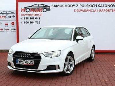 Używany Audi A3 Sport 150 KM (110 kW) 2018 Biały Hatchback