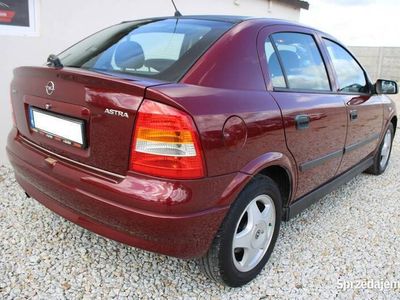 używany Opel Astra 1.8 Elegance BENZYNA + GAZ 1999r ZAREJESTROWANA