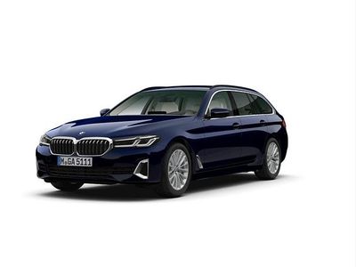 Niebieski tanzanite bmw individual metalizowany Używany 2021 BMW 530 Luxury Line Kombi | 169 900 zł