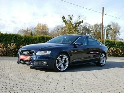 Granatowy Używany 2009 Audi A5 Sportback S-Line Hatchback | 46 700 zł