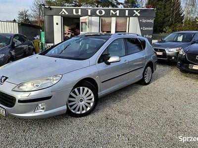Srebrny Używany 2005 Peugeot 407 Kombi | 8700 zł