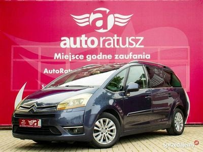 Niebieski ciemny (metalik) Używany 2009 Citroën C4 Picasso Exclusive Minivan | 12 900 zł (Super Cena)