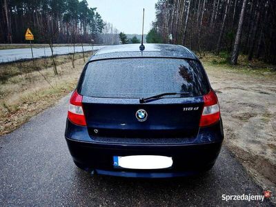 Używany BMW 118 2008 Niebieski Hatchback