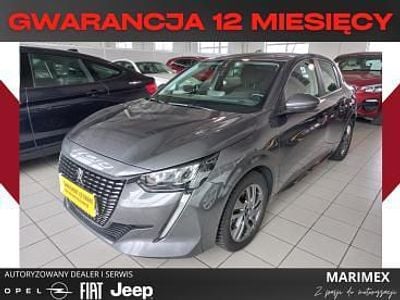 Szary Używany 2021 Peugeot 208 Active Hatchback | 49 900 zł (Uczciwa cena)