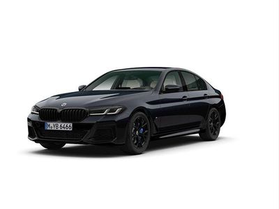 Czarny carbon m metalizowany Używany 2022 BMW 530 Shadowline Sedan/Limuzyna | 189 900 zł