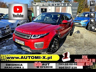 Czerwony Używany 2016 Land Rover Range Rover evoque SUV | 62 900 zł (Dość drogi)