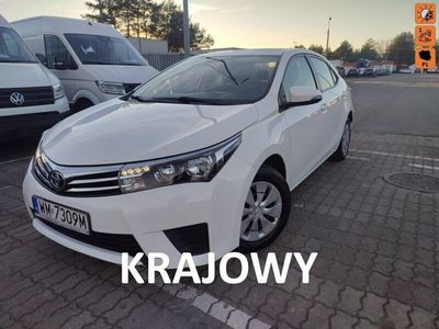 Używany Toyota Corolla 99 KM (72 kW) 2016 Biały (metalik) Sedan/Limuzyna