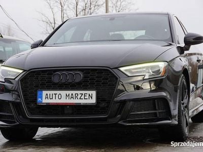 Używany Audi A3 S-Line 2017 Czarny Sedan/Limuzyna