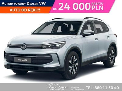 Nowe VW Tiguan 131 KM (96 kW) 2025 Srebrny (metalik) SUV