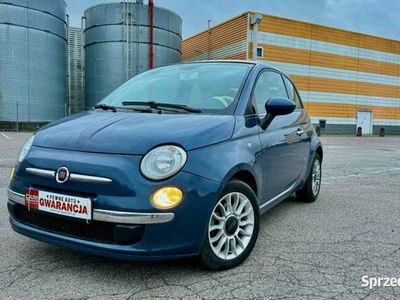 używany Fiat 500 Cabrio 1.3jtd klimatronic el.dach el.szyby ładny s…