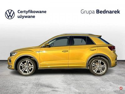 Złoty Używany 2021 VW T-Roc SUV | 99 900 zł (Dość drogi)