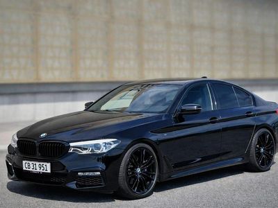 Używany BMW 520 190 KM (139 kW) 2017 Czarny Sedan/Limuzyna