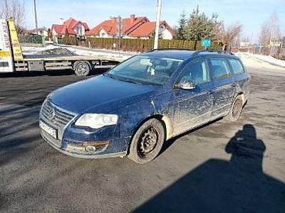 Granatowy Używany 2008 VW Passat Kombi | 3950 zł (Super Cena)