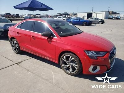 Czerwony (metalik) Używany 2022 Audi A3 Sedan/Limuzyna | 69 600 zł