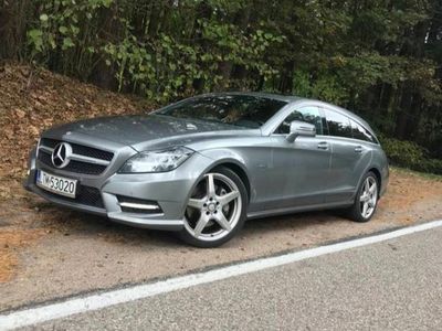 Szary Używany 2012 Mercedes CLS350 Kombi | 62 000 zł