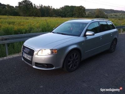 Używany Audi A4 S-Line 2005 Srebrny Sedan/Limuzyna