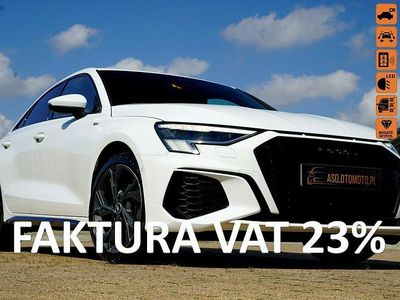 Biały Używany 2022 Audi A3 S-Line Sedan/Limuzyna | 104 700 zł (Dość drogi)