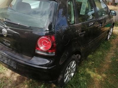 Czarny Używany 2007 VW Polo Hatchback | 8900 zł